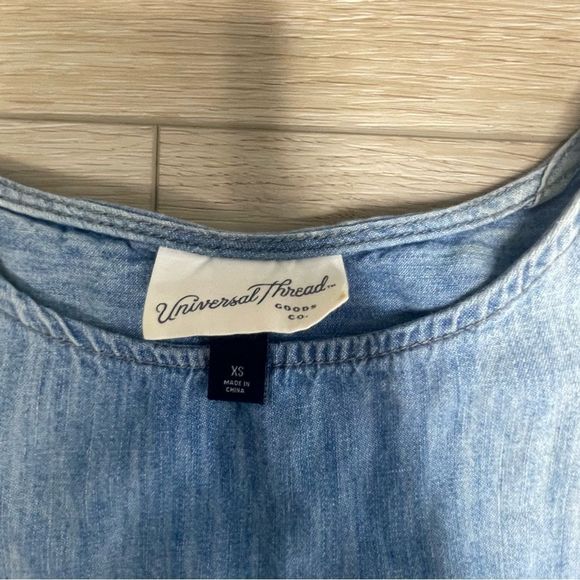 Universal Thread Side Button Denim Dress XS - Picture 7 of 7